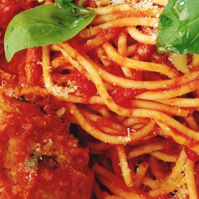 Spaghetti Polpette.